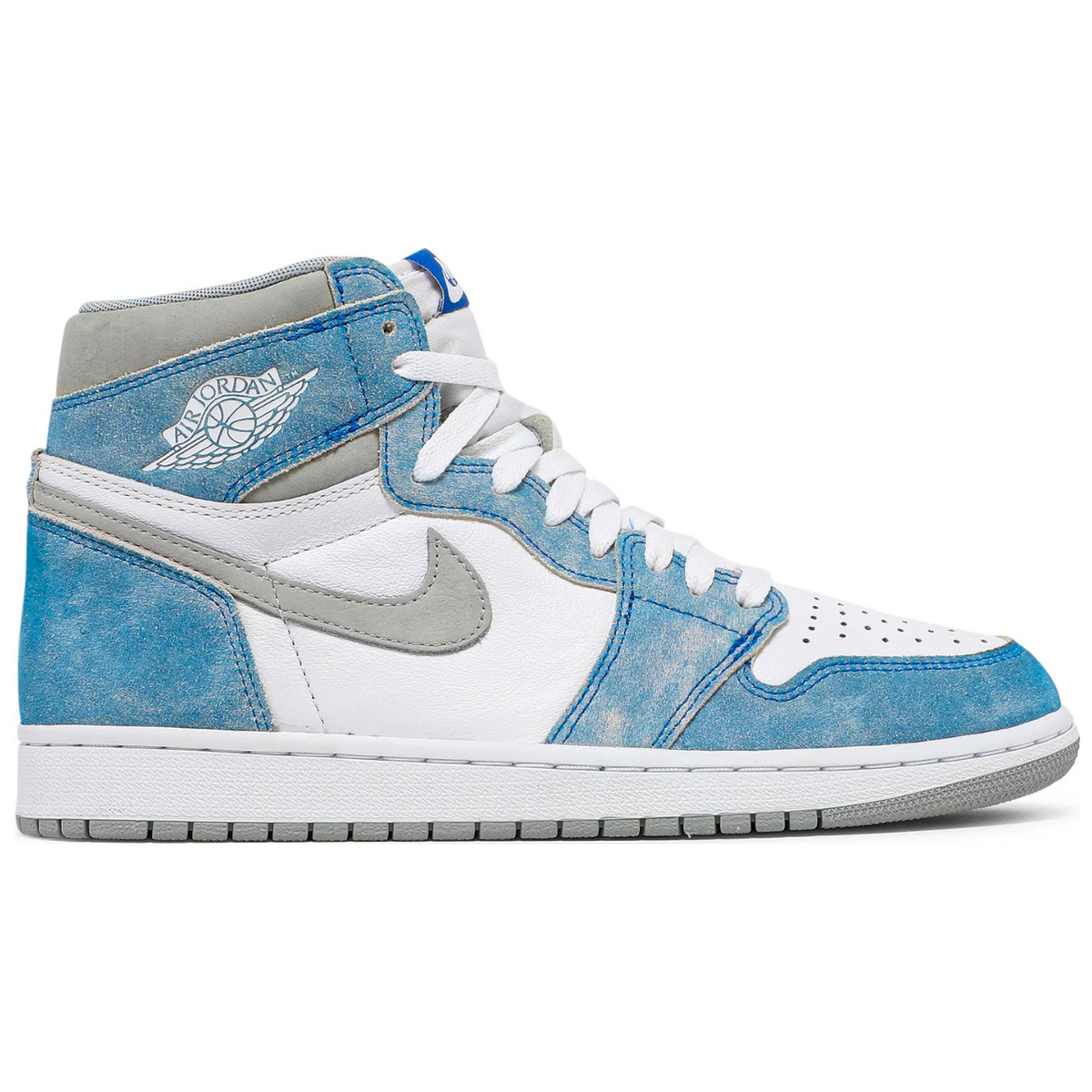 Jordan 1 Retro High OG Hyper Royal Swest Kicks