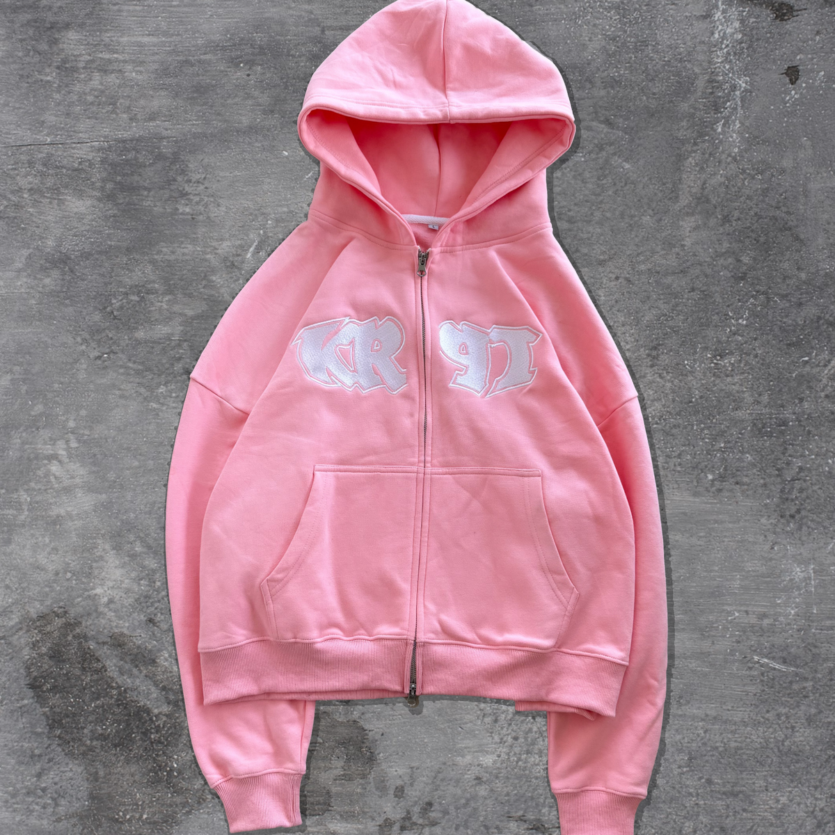 KRPT Zipper Hoodie 'Pink' – Swest Kicks