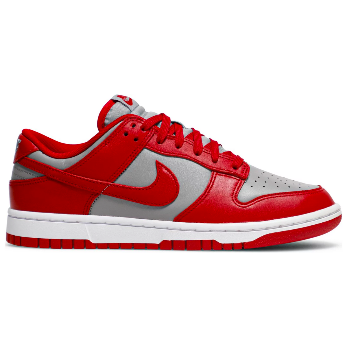 Nike Dunk Low Retro Medium Grey Varsity Red UNLV 2021 Swest Kicks