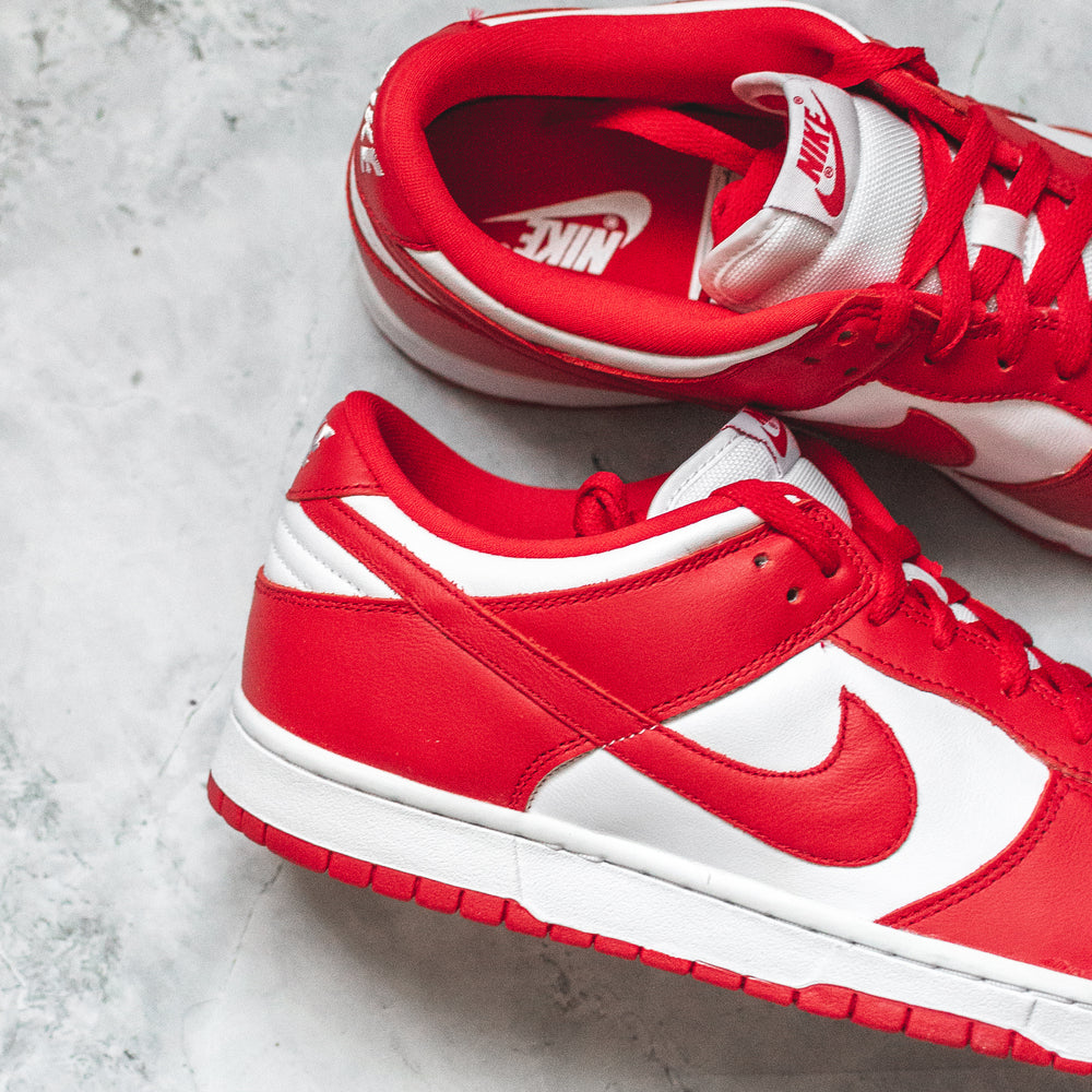 Nike dunk low sp university red hot sale