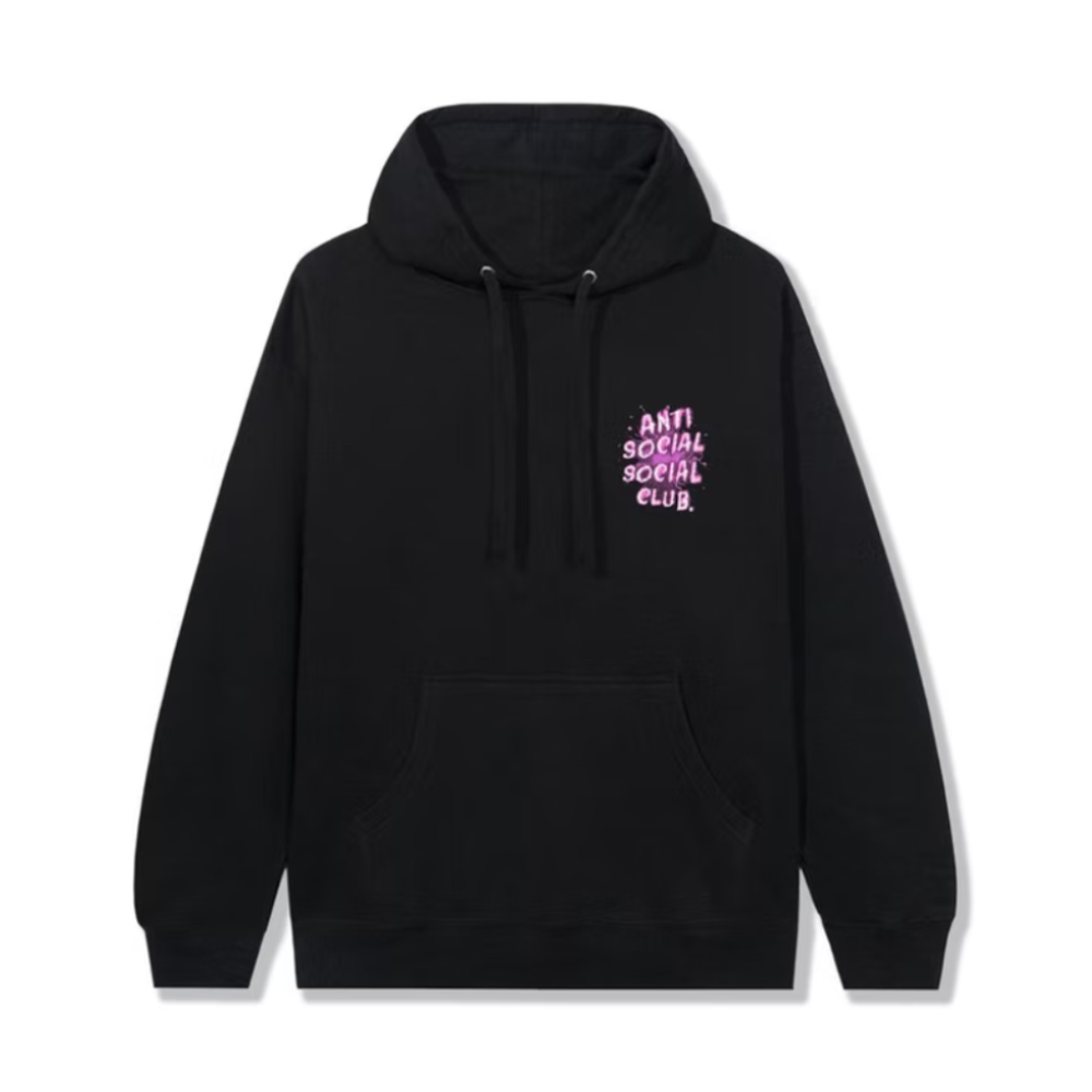 AntiSocialSocialClub 747K BLACK HOODIE