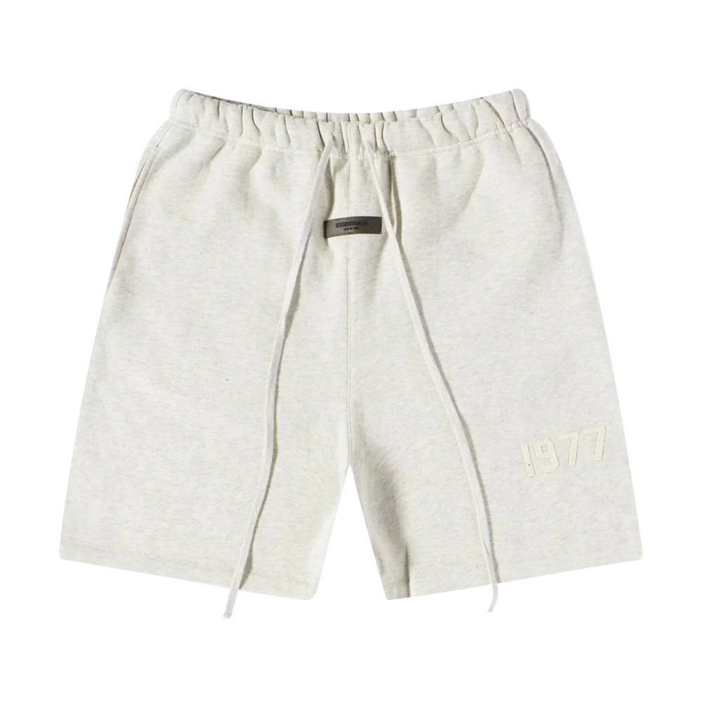 Fear of God ESSENTIALS 1977 Sweat Shorts Light Oatmeal – Swest Kicks