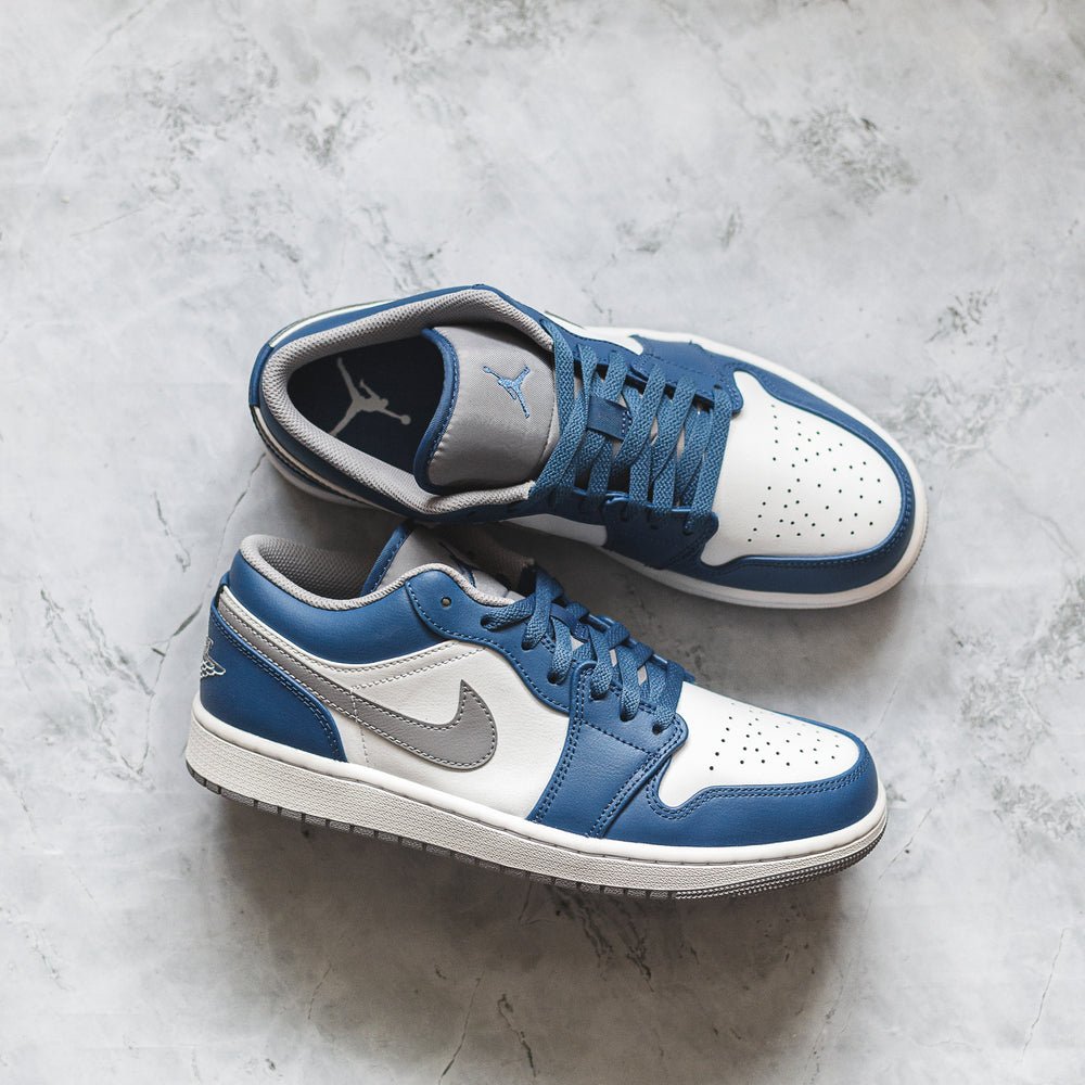 Jordan 1 Low True Blue - Swest Kicks