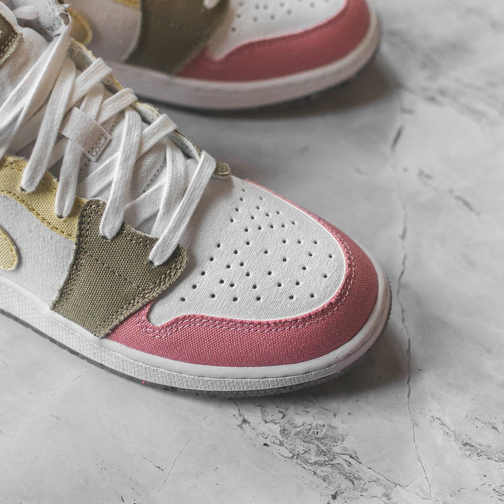 Jordan 1 Mid SE Pastel Vivid Green Grind (GS) - Swest Kicks