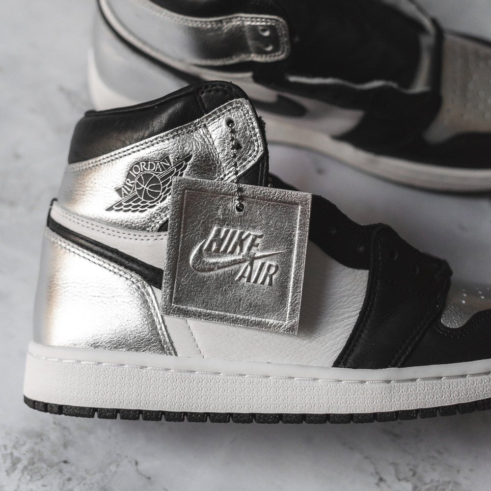 Jordan 1 Retro High Silver Toe (W) - Swest Kicks