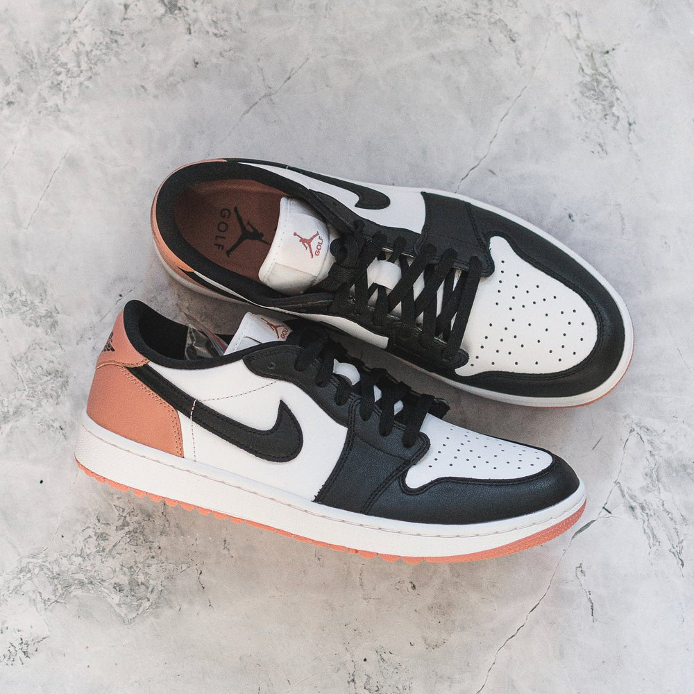Jordan 1 Retro Low Golf Rust Pink - Swest Kicks