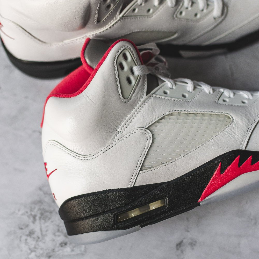 Jordan 5 Retro Fire Red Silver Tongue (2020) - Swest Kicks