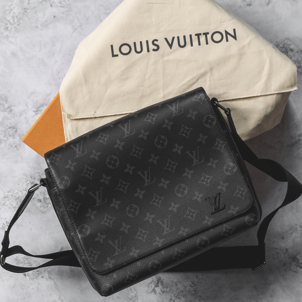 Louis Vuitton District PM Monogram Eclipse Messenger Bag – Swest Kicks