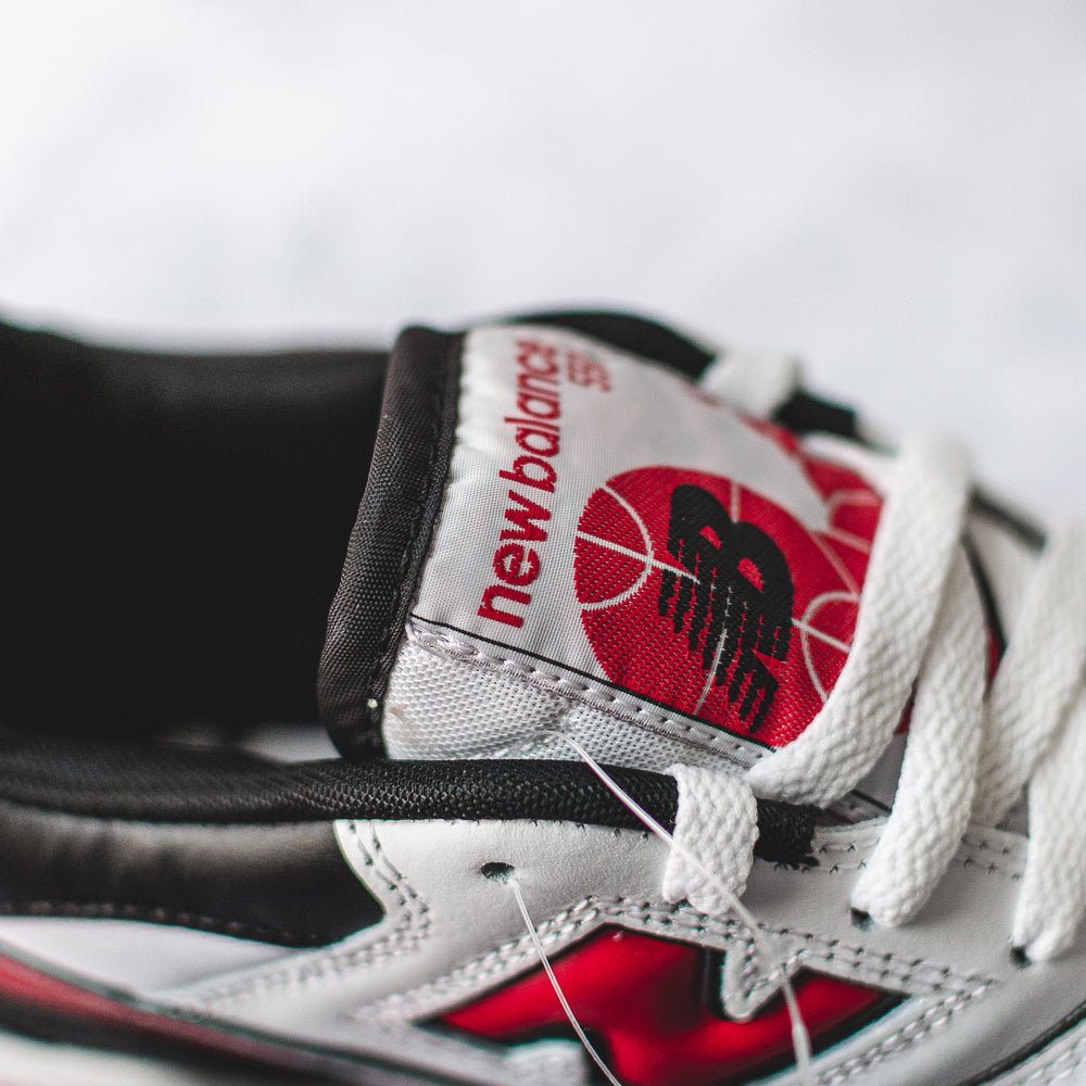 New Balance 550 White Red Black - Swest Kicks