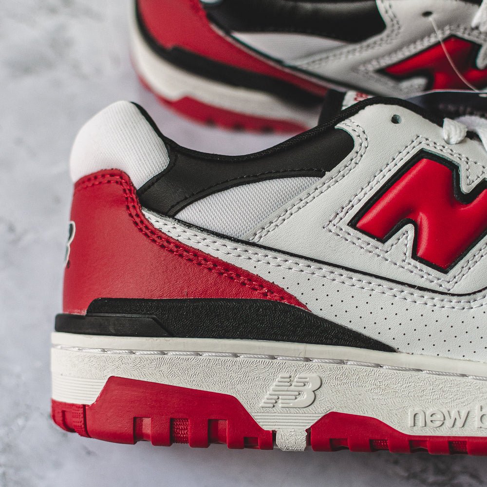 New Balance 550 White Red Black - Swest Kicks