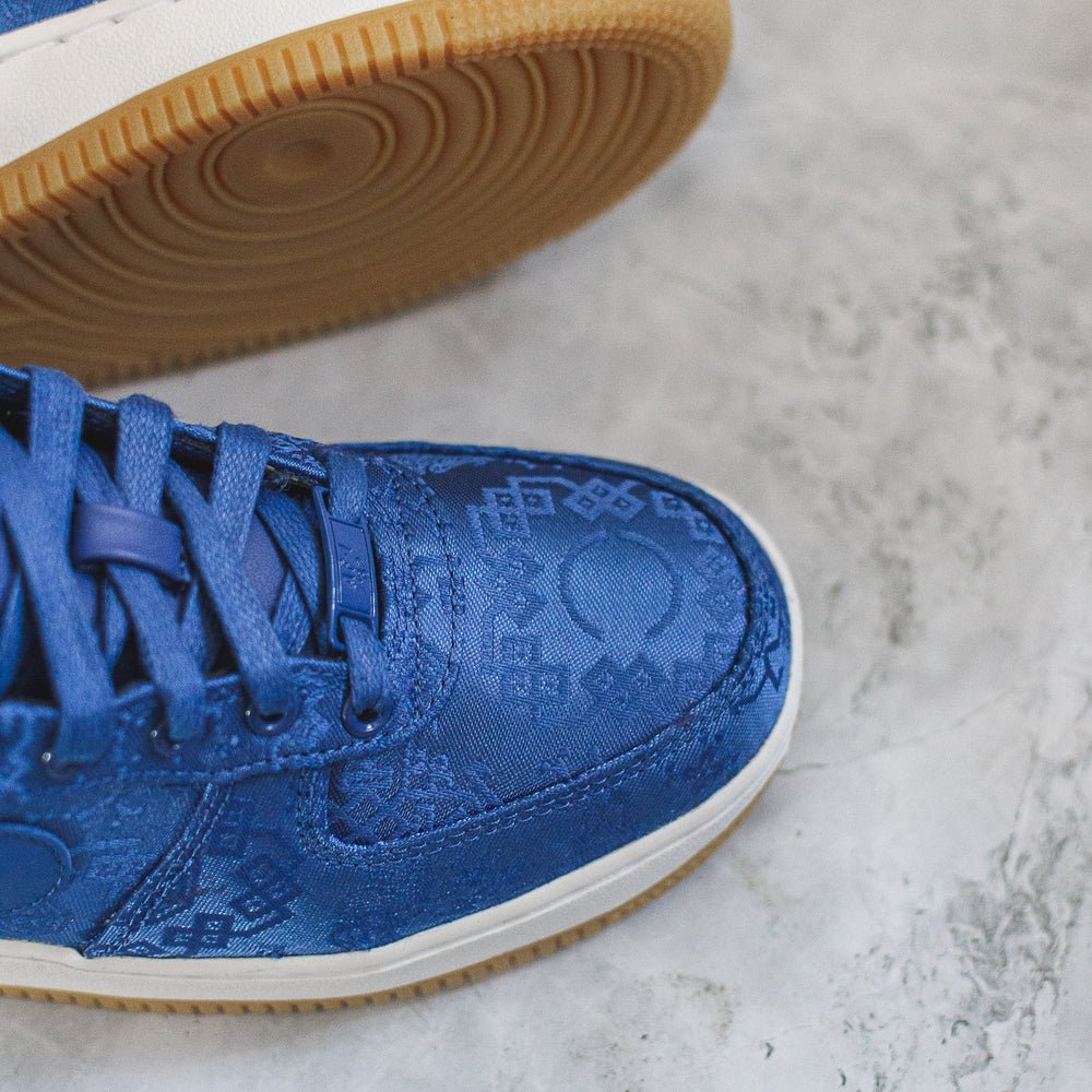 Nike Air Force 1 Low CLOT Blue Silk - Swest Kicks