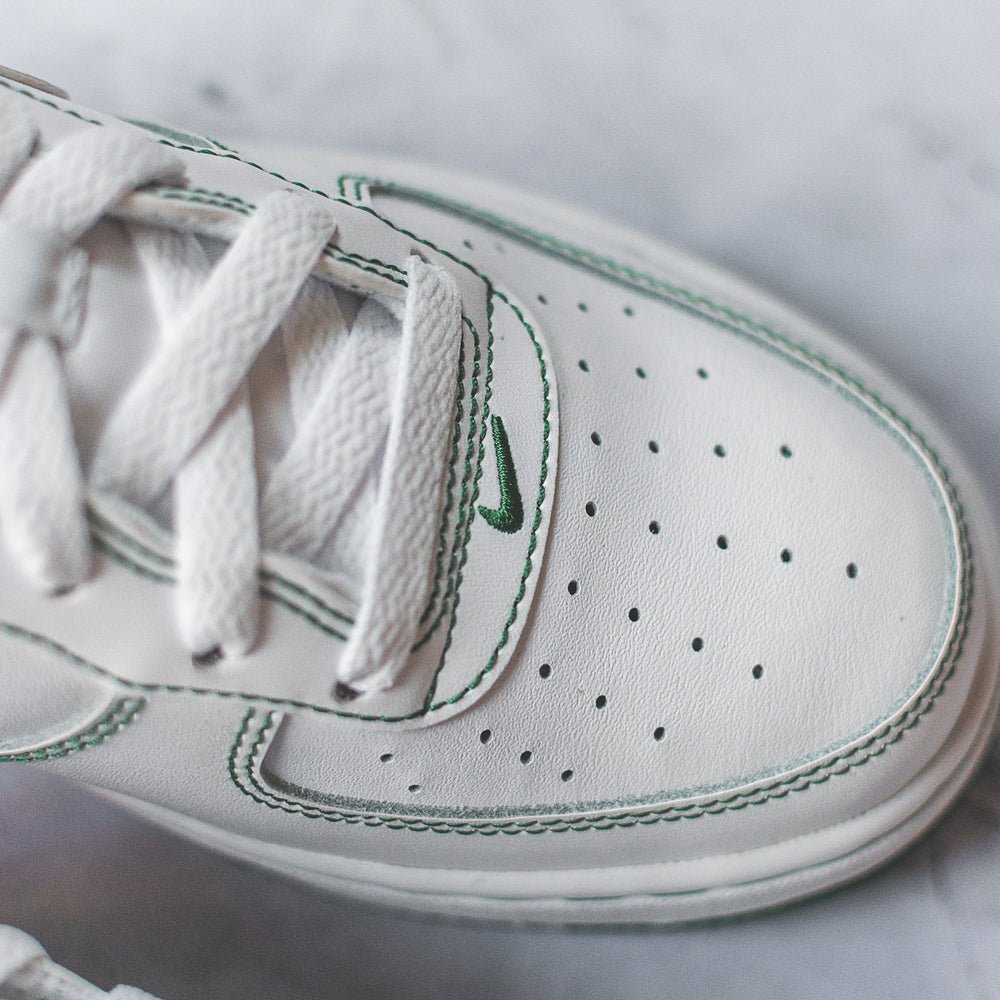 Nike Air Force 1 Low White Pine Green (GS) - Swest Kicks