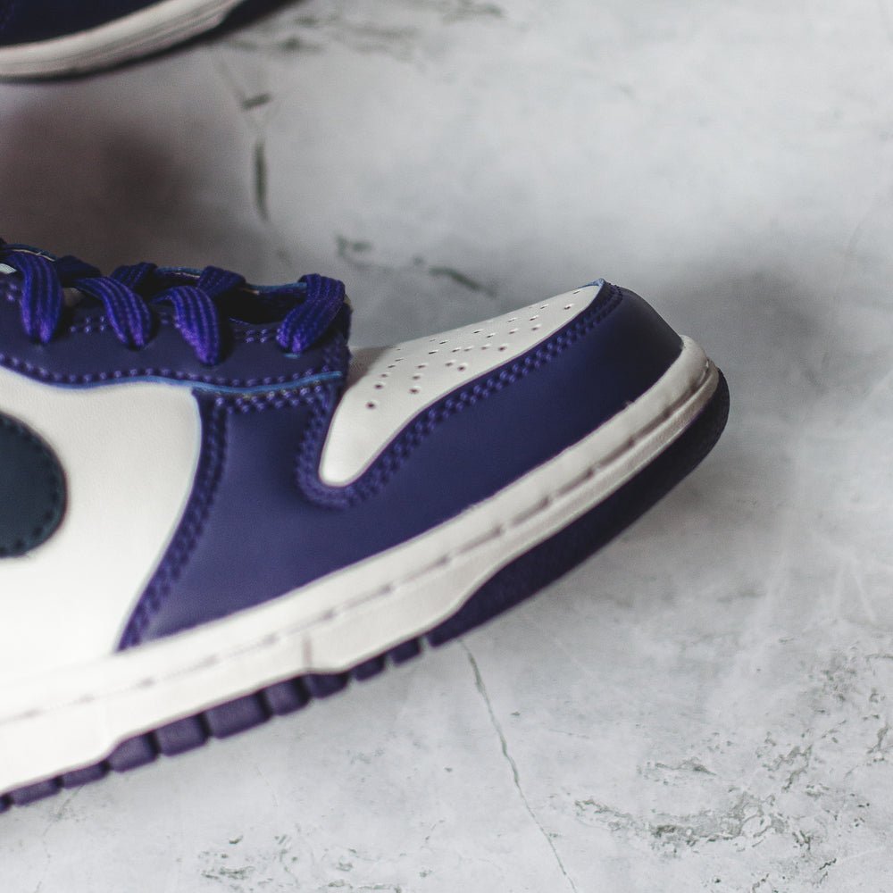Nike Dunk High Electro Purple Midnight Navy (GS) - Swest Kicks