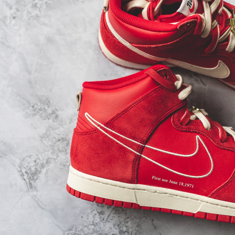 Nike Dunk High First Use Red - Swest Kicks