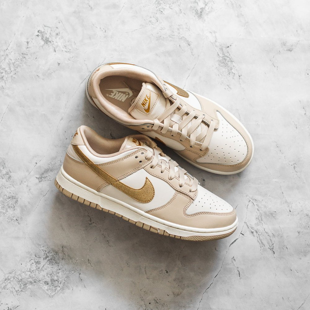 Nike Dunk Low Phantom Metallic Gold (Women's) - DX5930-001 - US