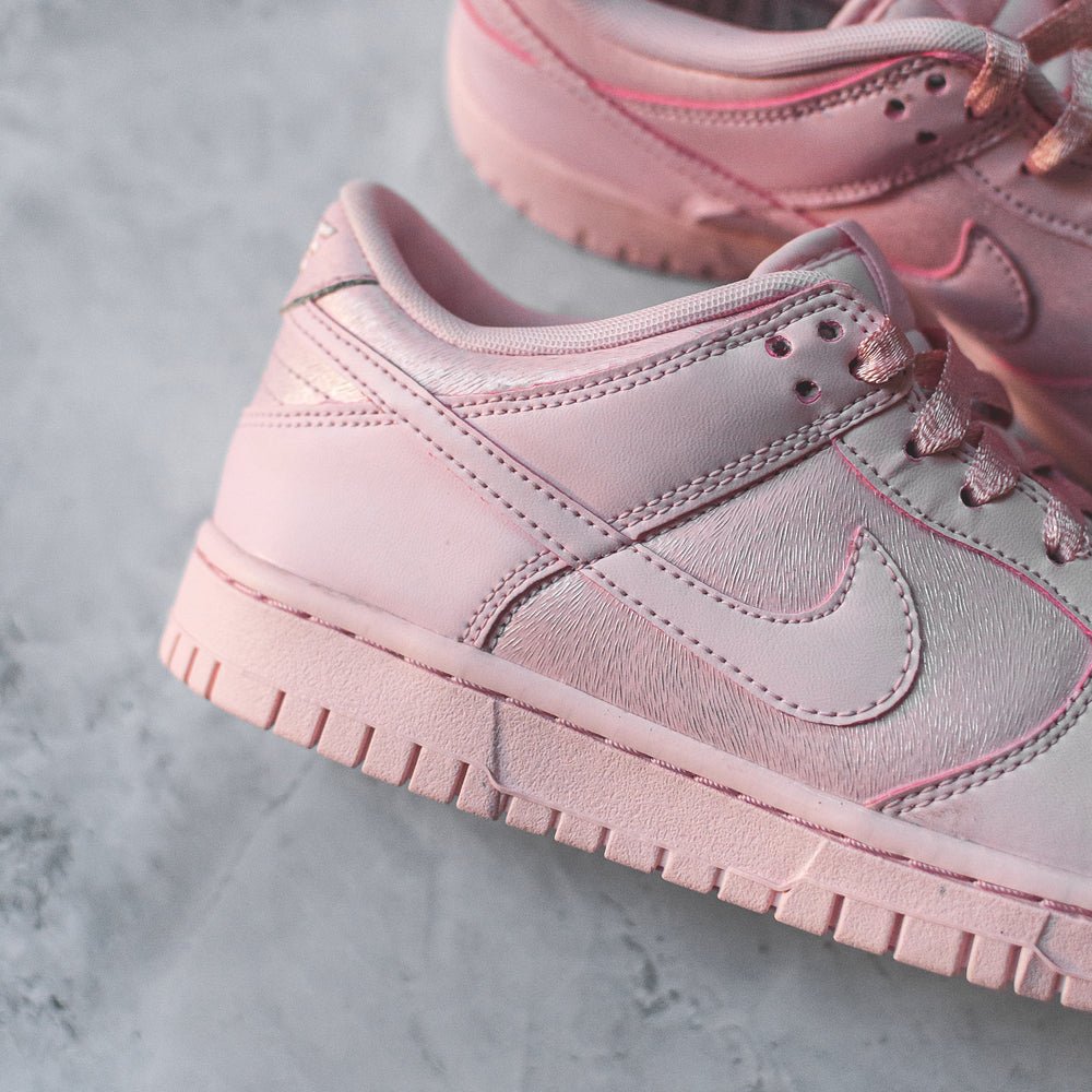 Nike Dunk Low Silt Red Pink Suede Colorway