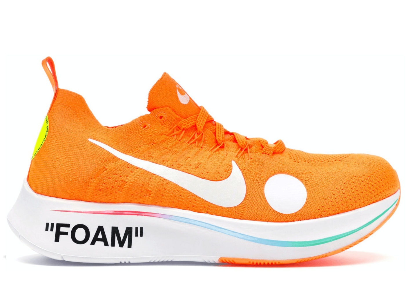 Nike Zoom Fly Mercurial Off-White Total Orange - Swest Kicks