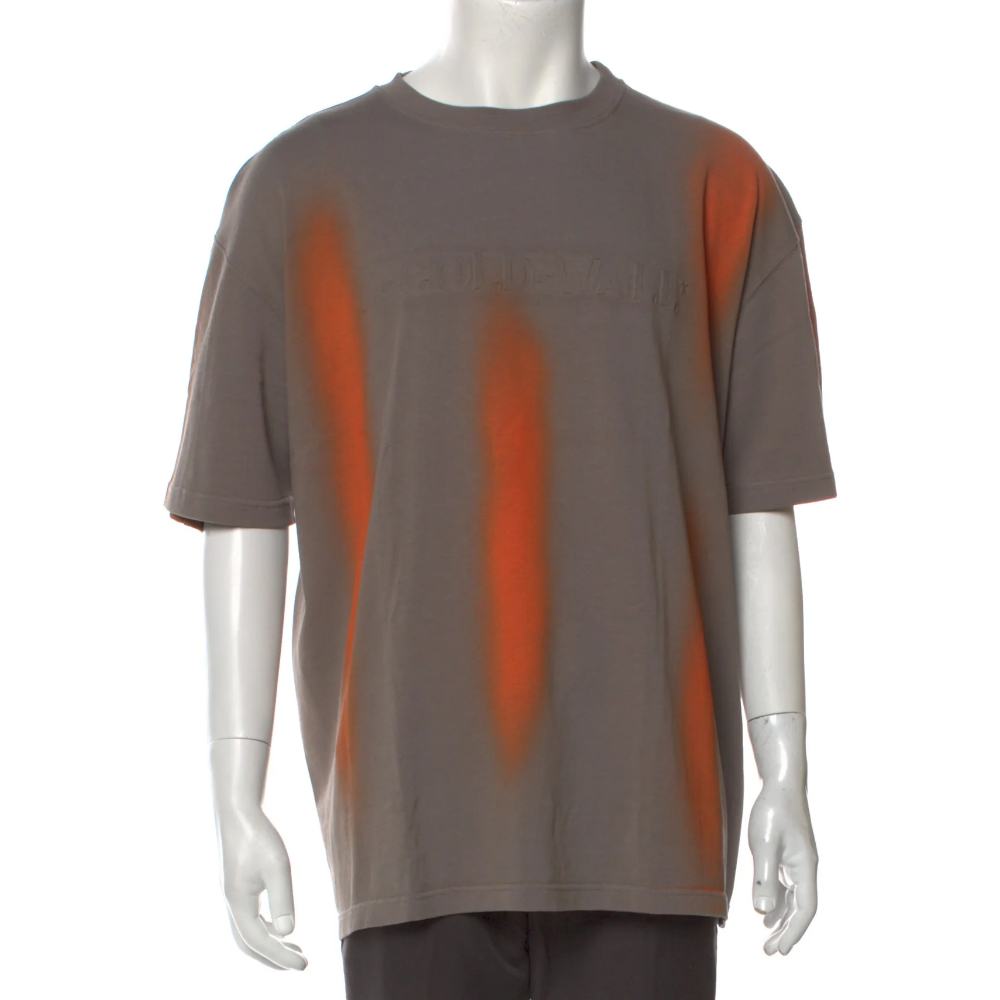 A-Cold-Wall * Colorblock Pattern Crewneck T-shirt