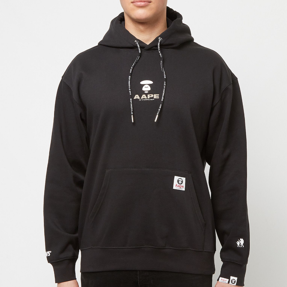 AAPE By A Bathing Ape Black Hoodie – Swest Kicks AAPE By A Bathing Ape Black Hoodie – Swest Kicks