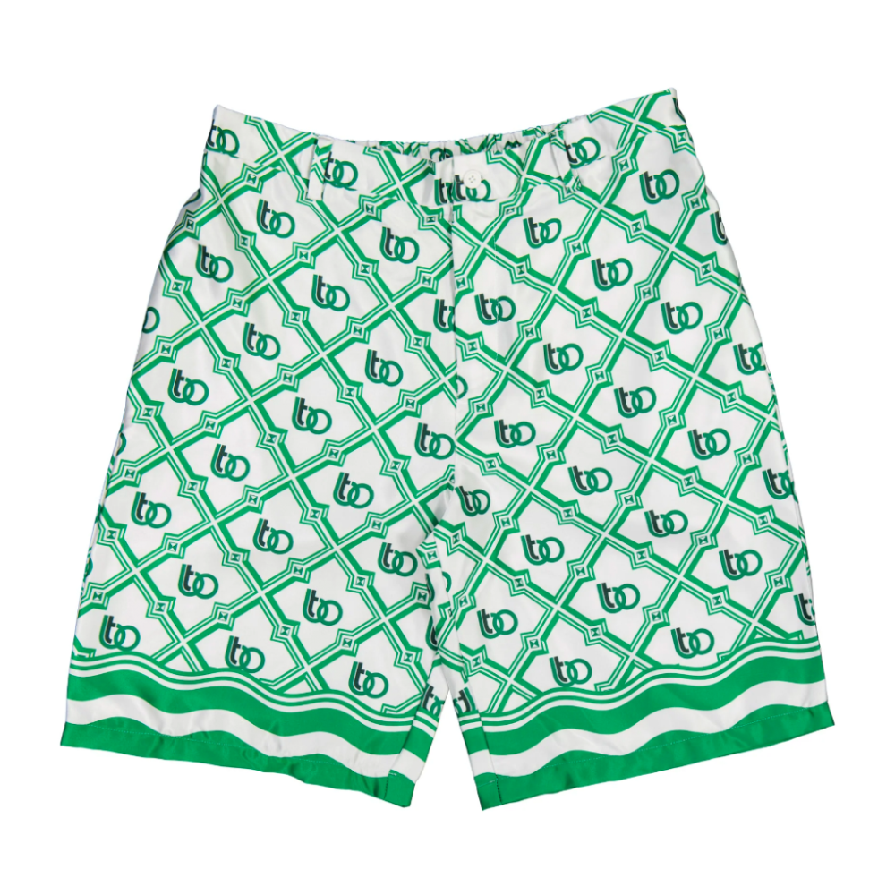 BIGTYNSONLY Harmony Silk Green Shorts – Swest Kicks