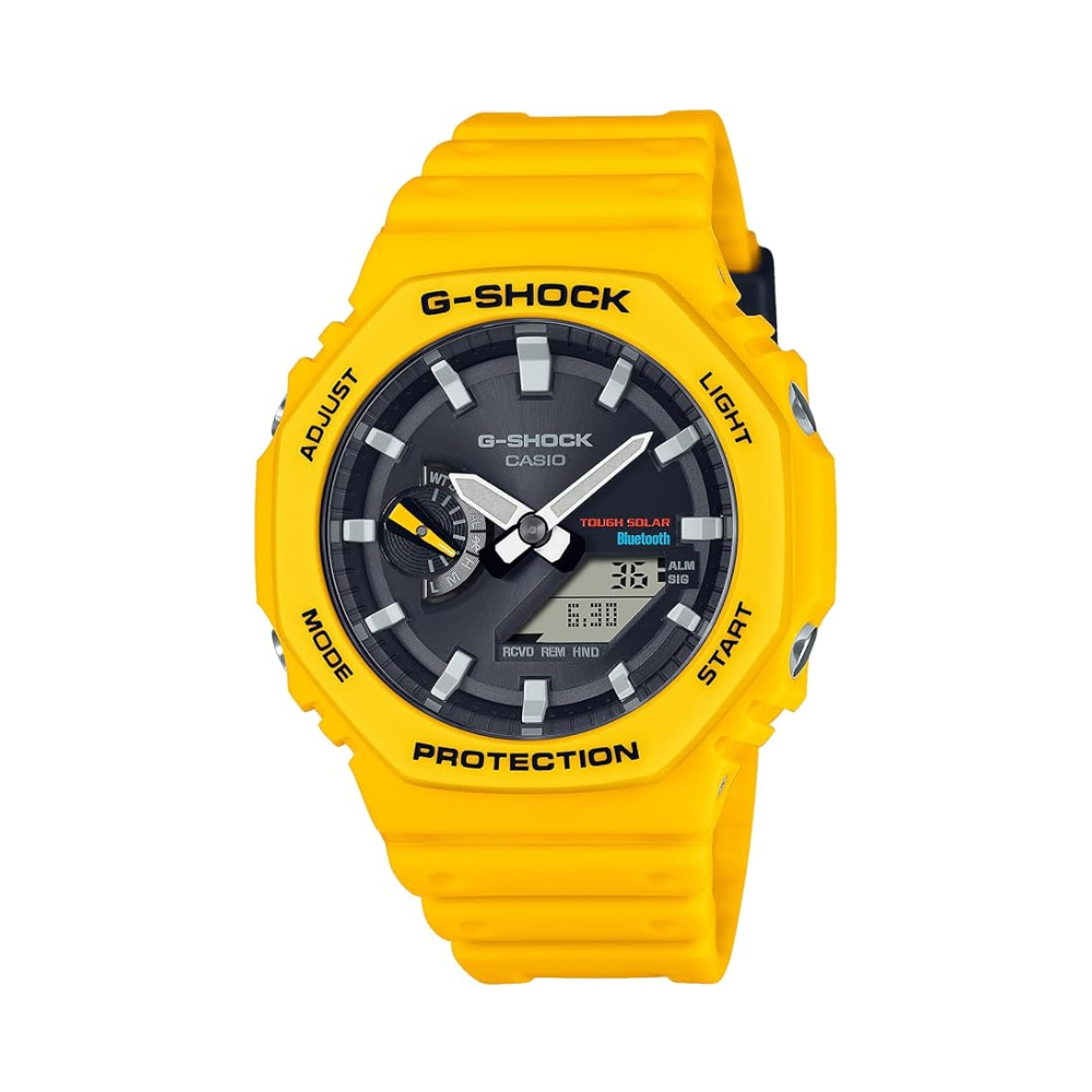 時計 CASIO/G-SHOCK/SHOCK RESIST/AIR DIVER'S Casio G-SHOCK Ana-Digi Watch 'Black/Yellow' – Swest Kicks