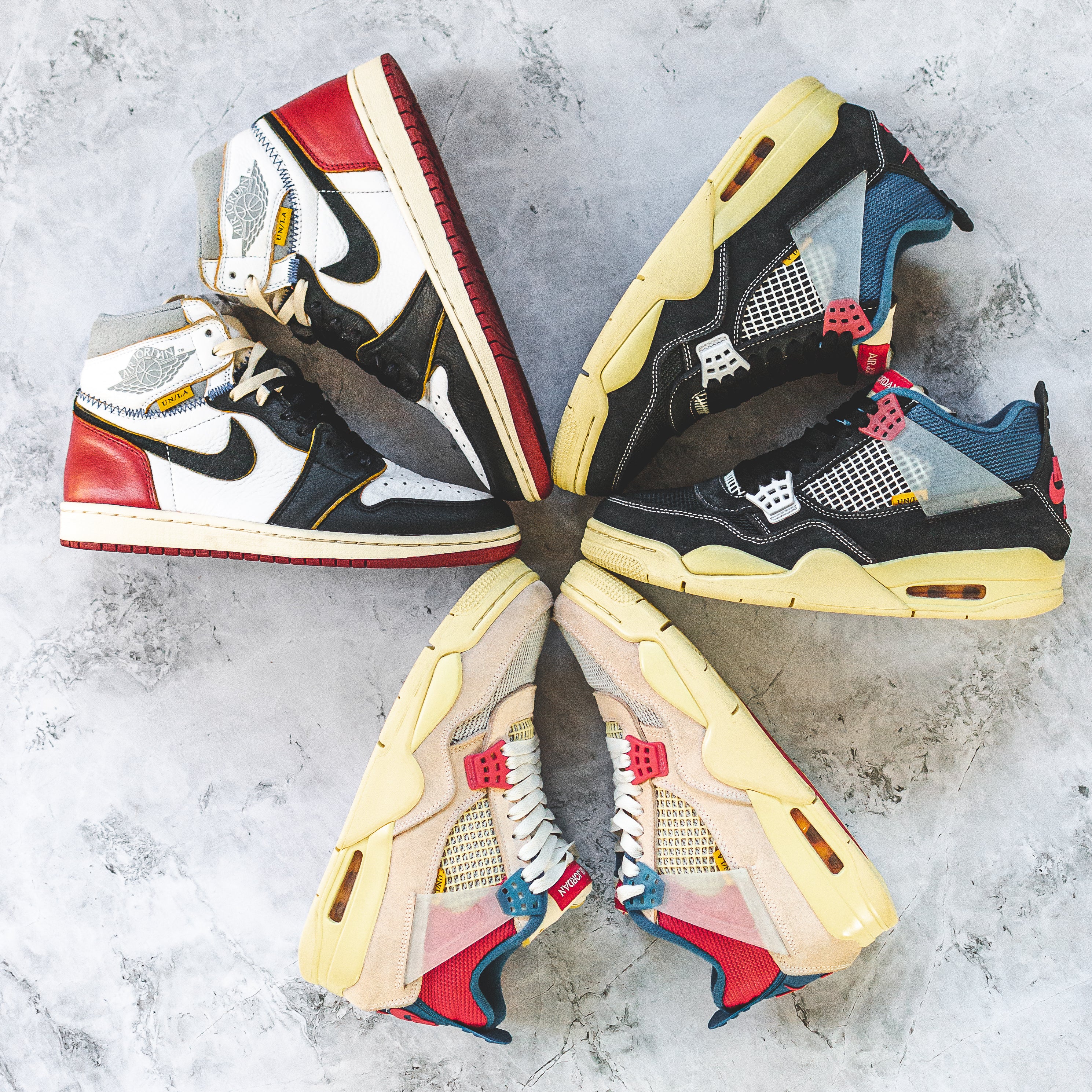 Jordan Retro High Union Los Angeles Black Toe – Swest Kicks