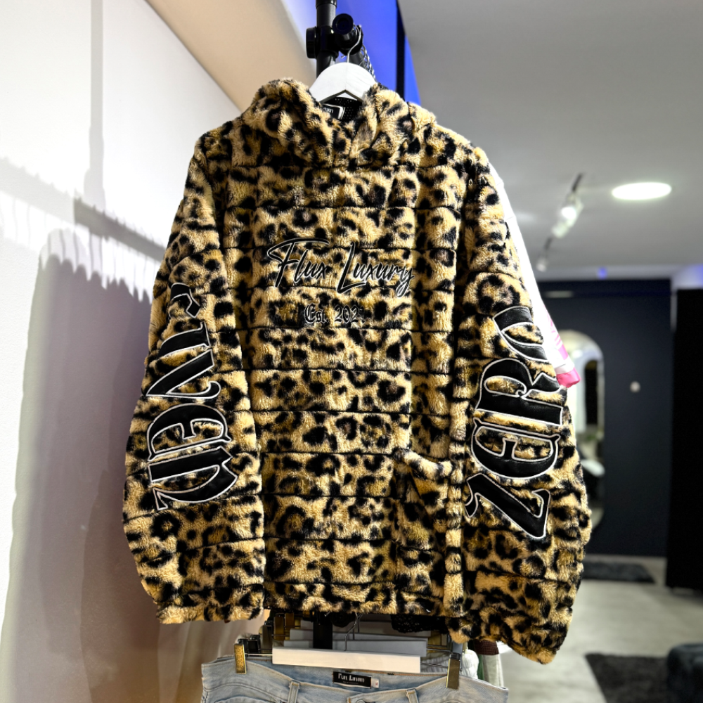 FLUX Luxury Couture ZFG Hoodie 'Leopard-Print' – Swest Kicks