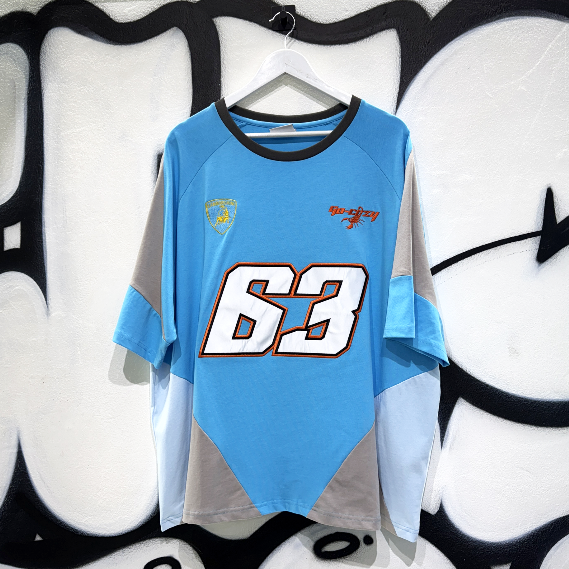 GoCrazy Lamborghini T-Shirt 'Blue' – Swest Kicks