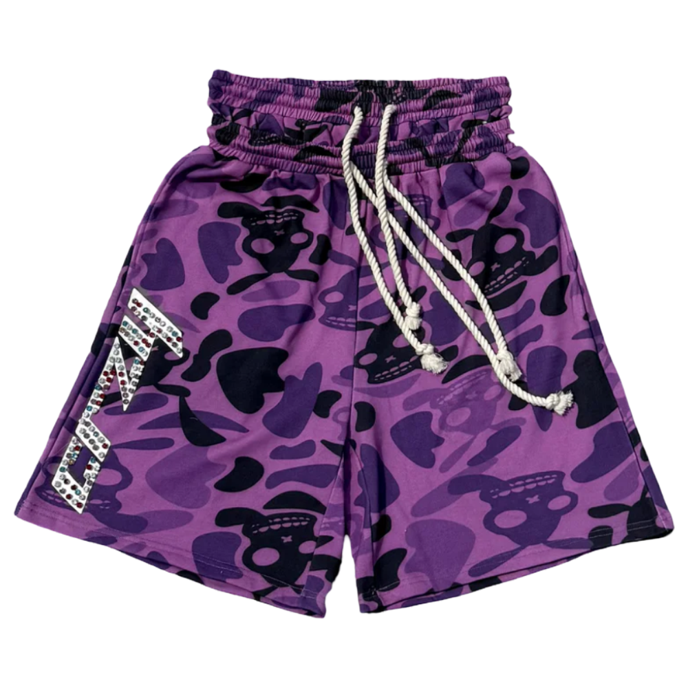 GoCrazy Purple Camo Shorts – Swest Kicks