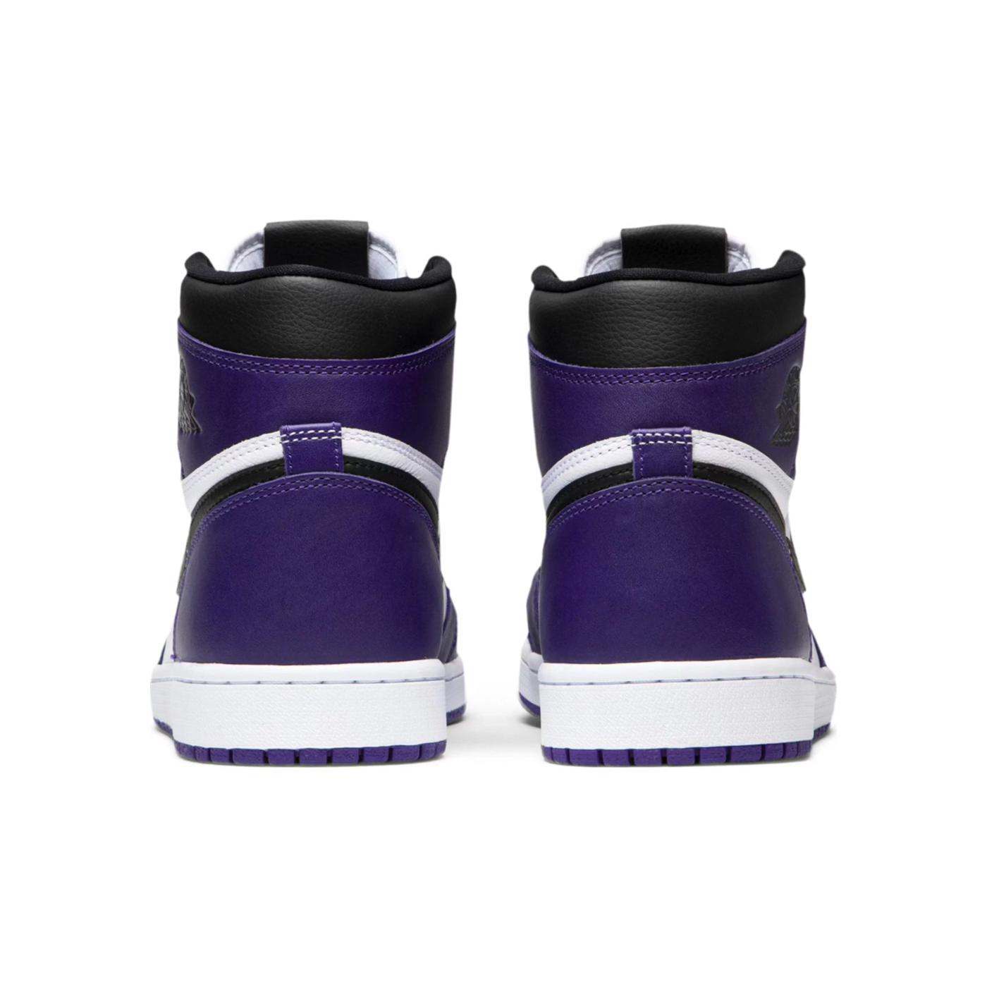 Jordan 1 Retro High Court Purple White Swest Kicks