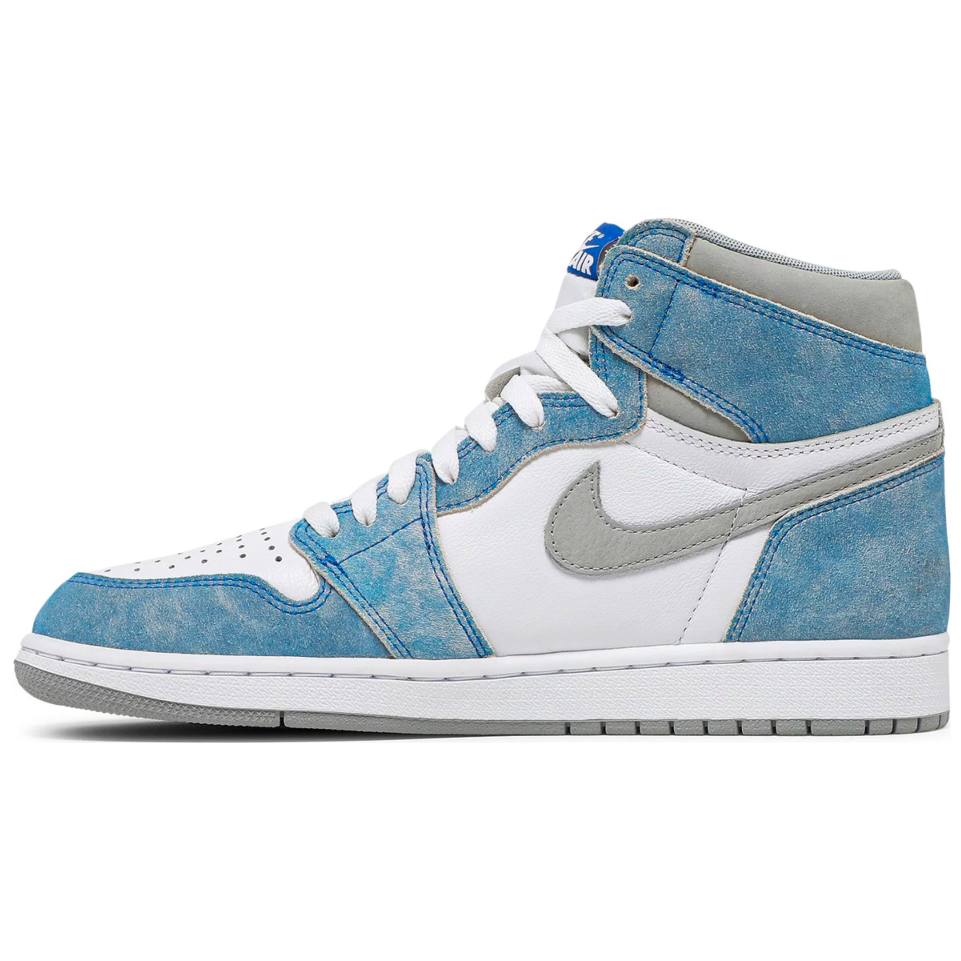 Jordan 1 Retro High OG Hyper Royal Swest Kicks