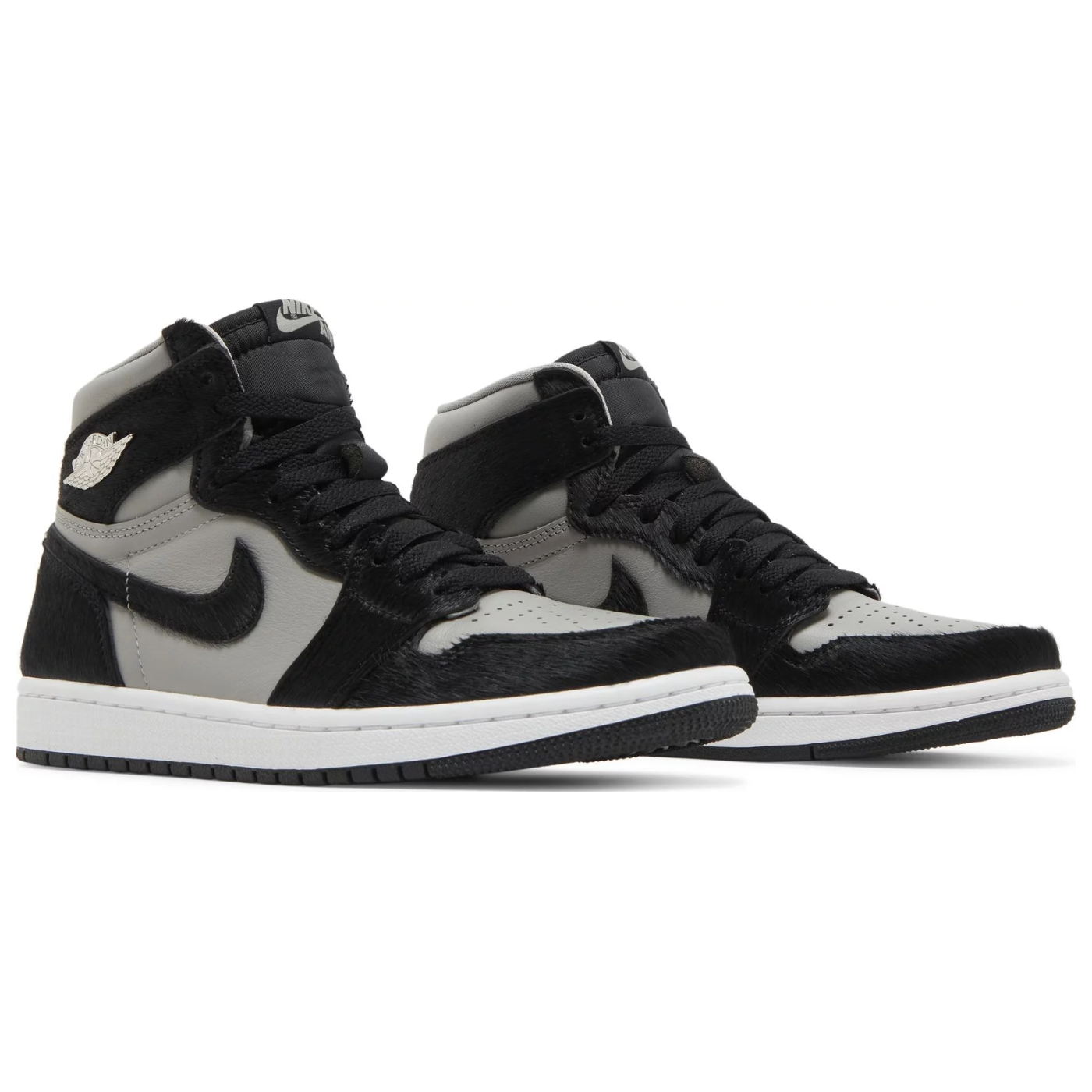 air jordan 1 retro high og grey and black