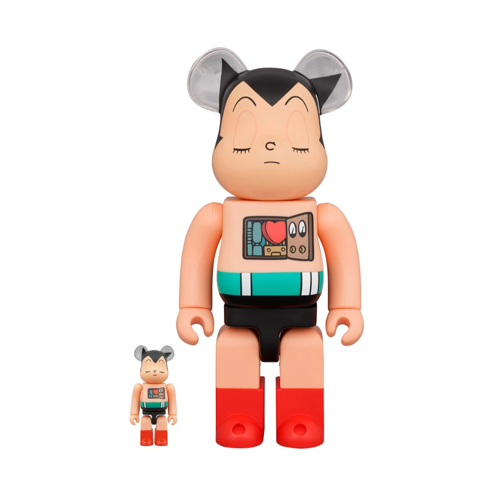 Medicom Toy Bearbrick Astro Boy (Sleeping Version) 100% & 400% Set
