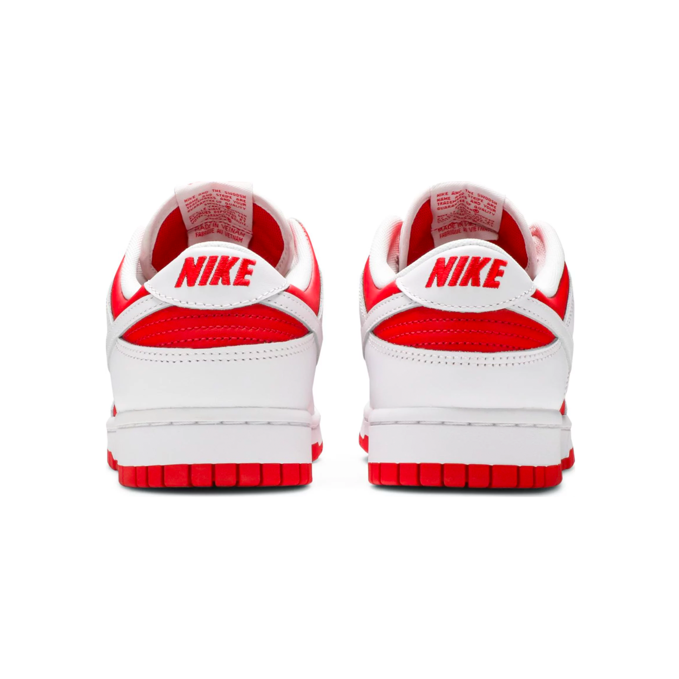 white and red dunks release date