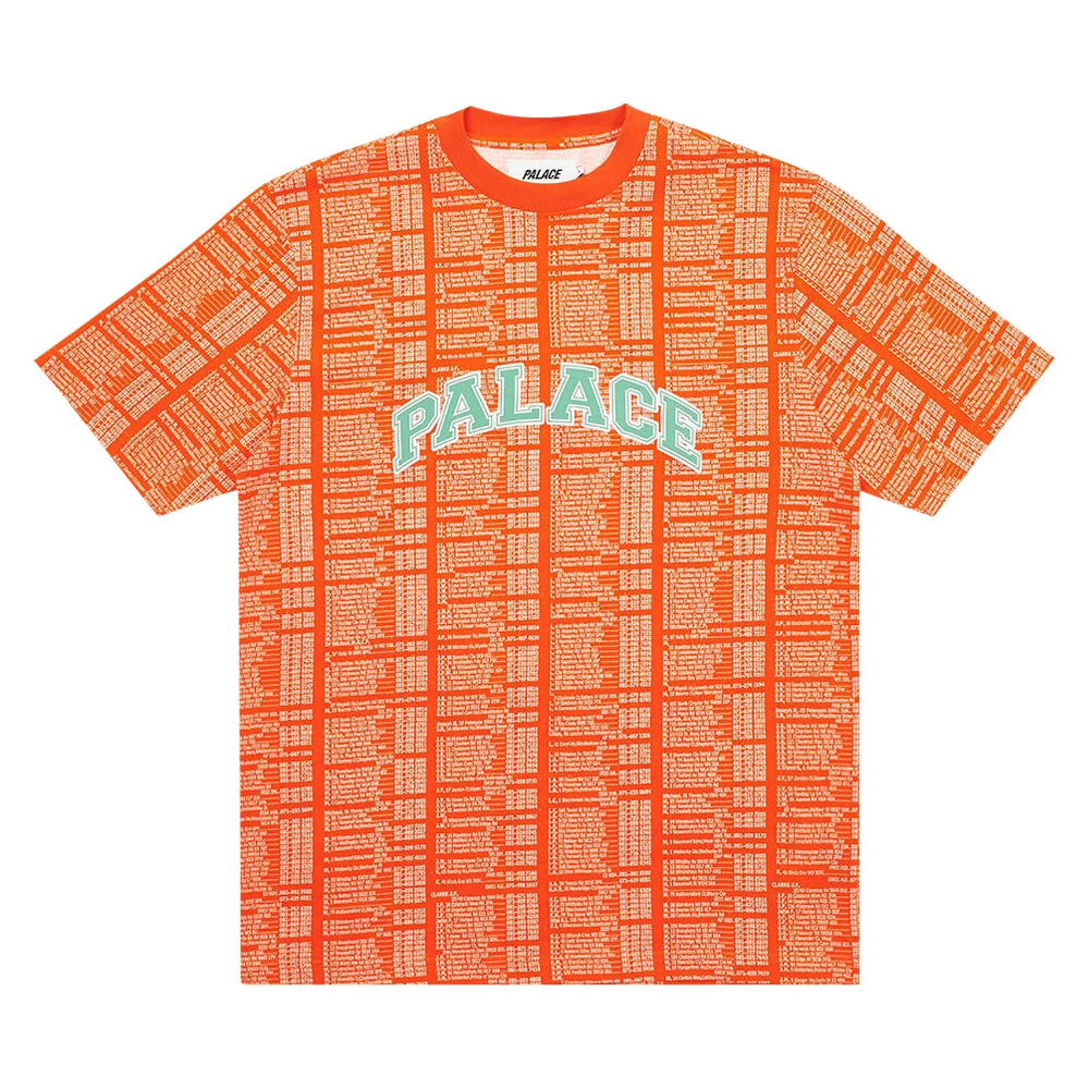 Palace Bell Man Allover Tee Red