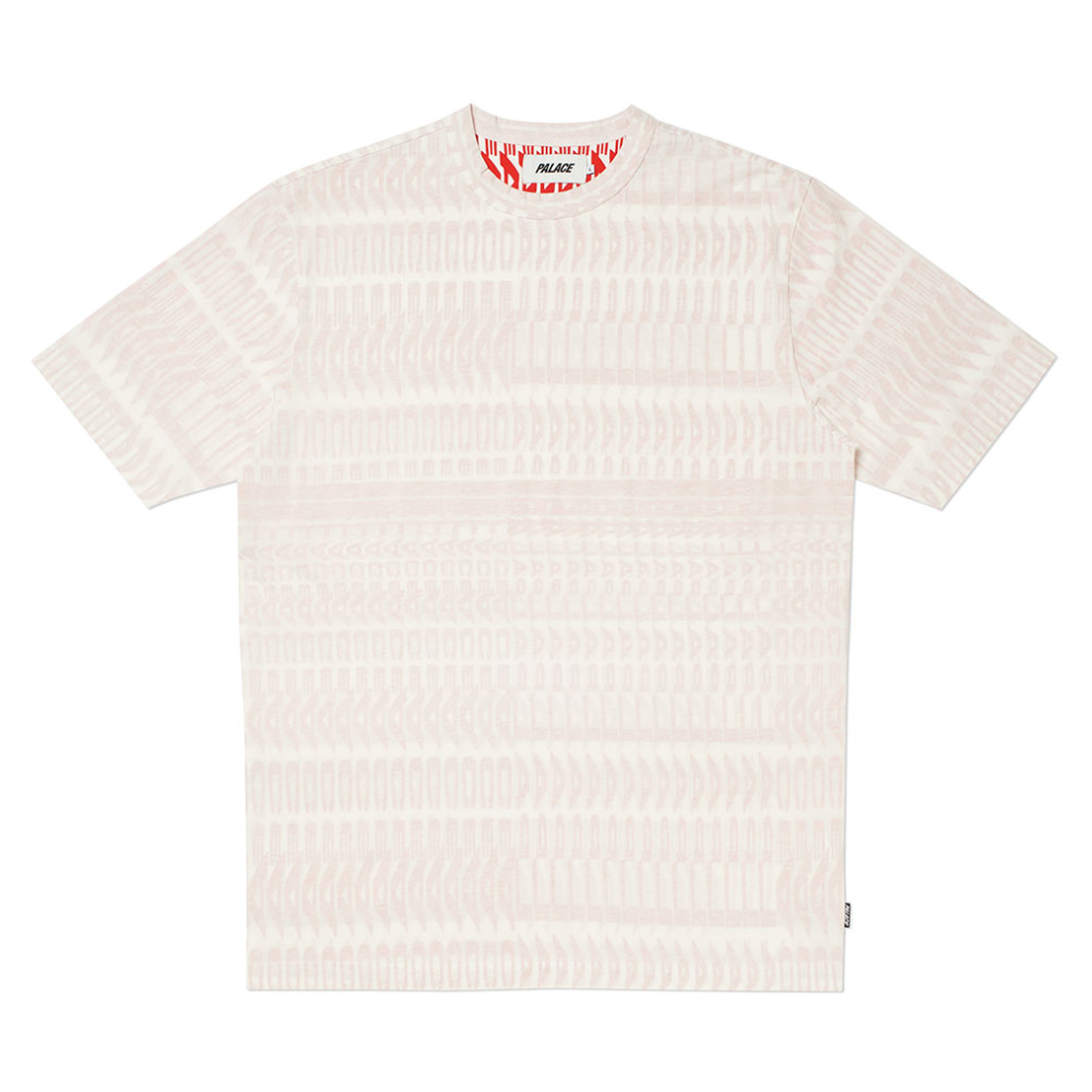 Palace Inside Watch The Ride Tee White/Red