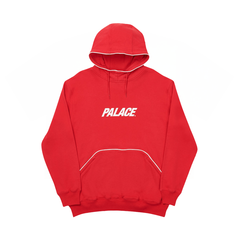 Palace Pipeline Hoodie 'Red'