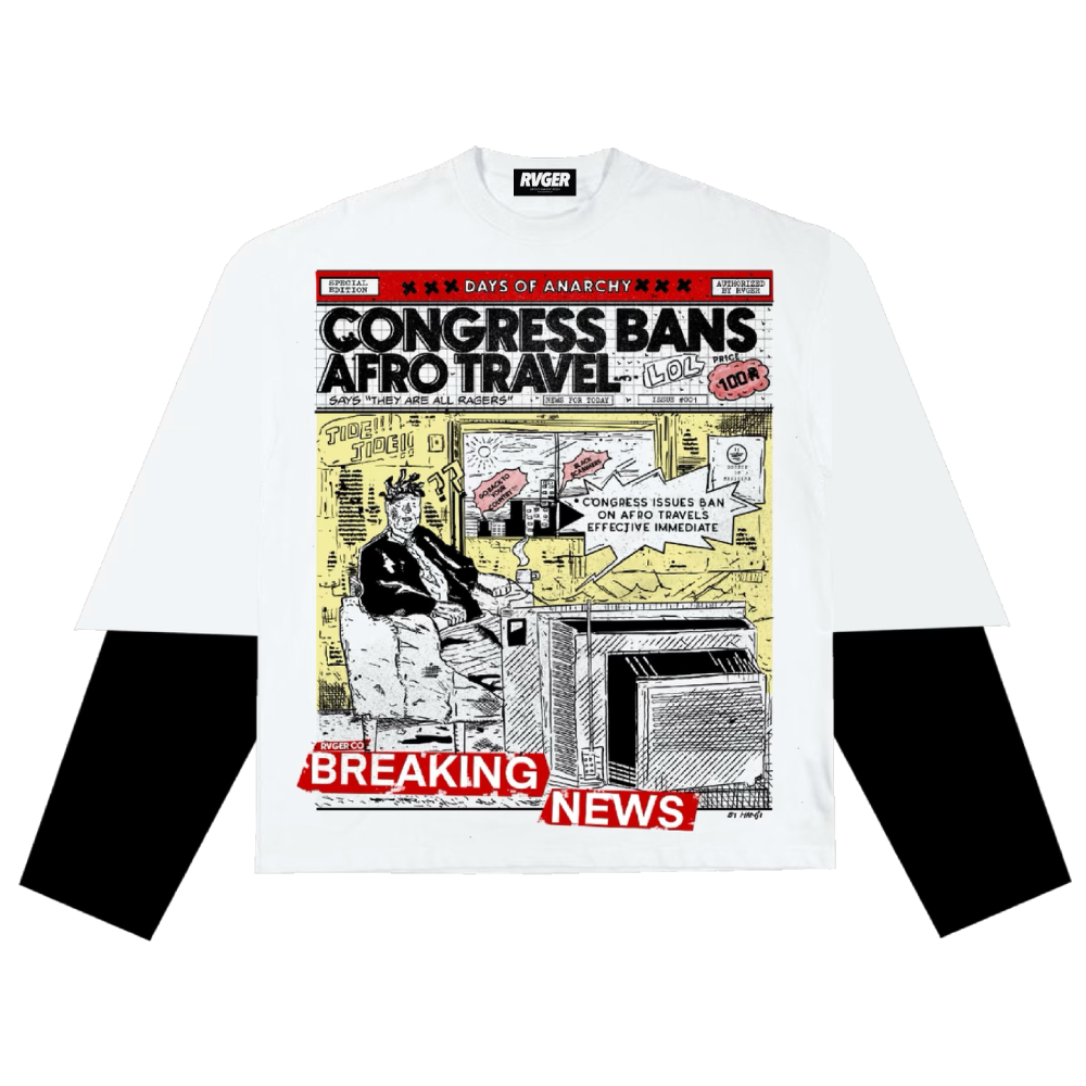 RVGER They Are All Ragers Double Layer T-Shirt 'Black' – Swest Kicks