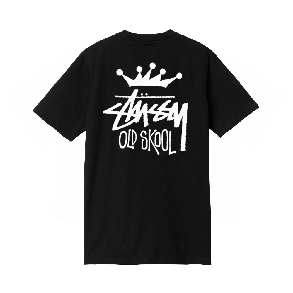 Stussy Old Skool T-Shirt 'Black' – Swest Kicks Stussy Old Skool T-Shirt 'Black' – Swest Kicks