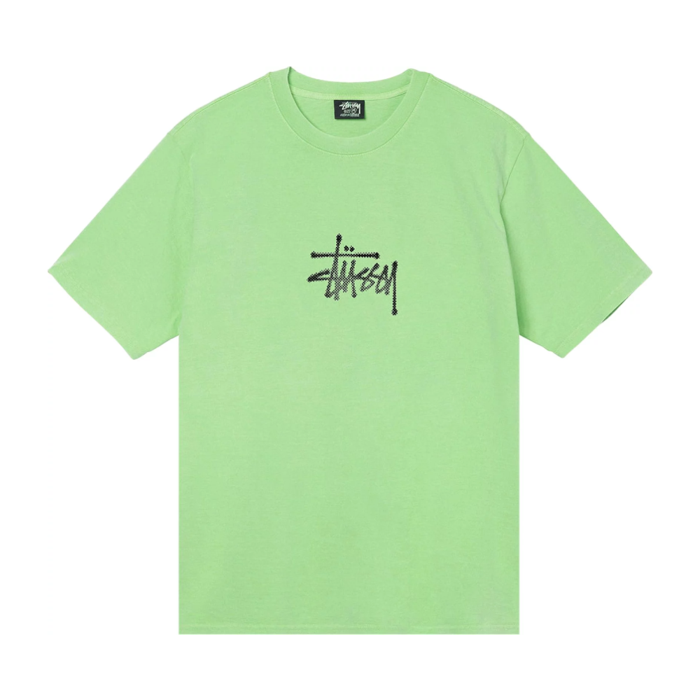 Stussy Surf Tomb Pigment Dyed Tee 'Green'