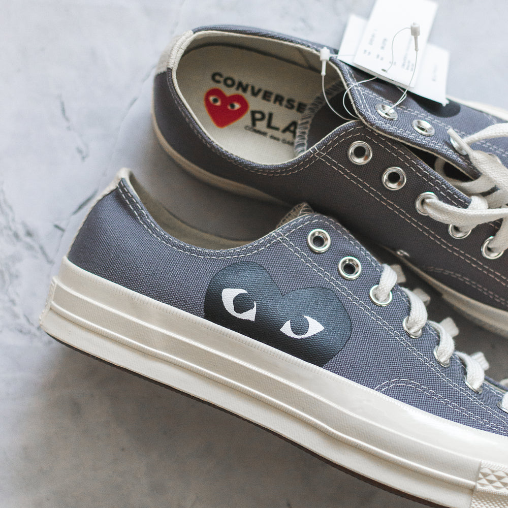 Converse Comme Des Garcons Low Grey COMME DES GARCONS PLAY X