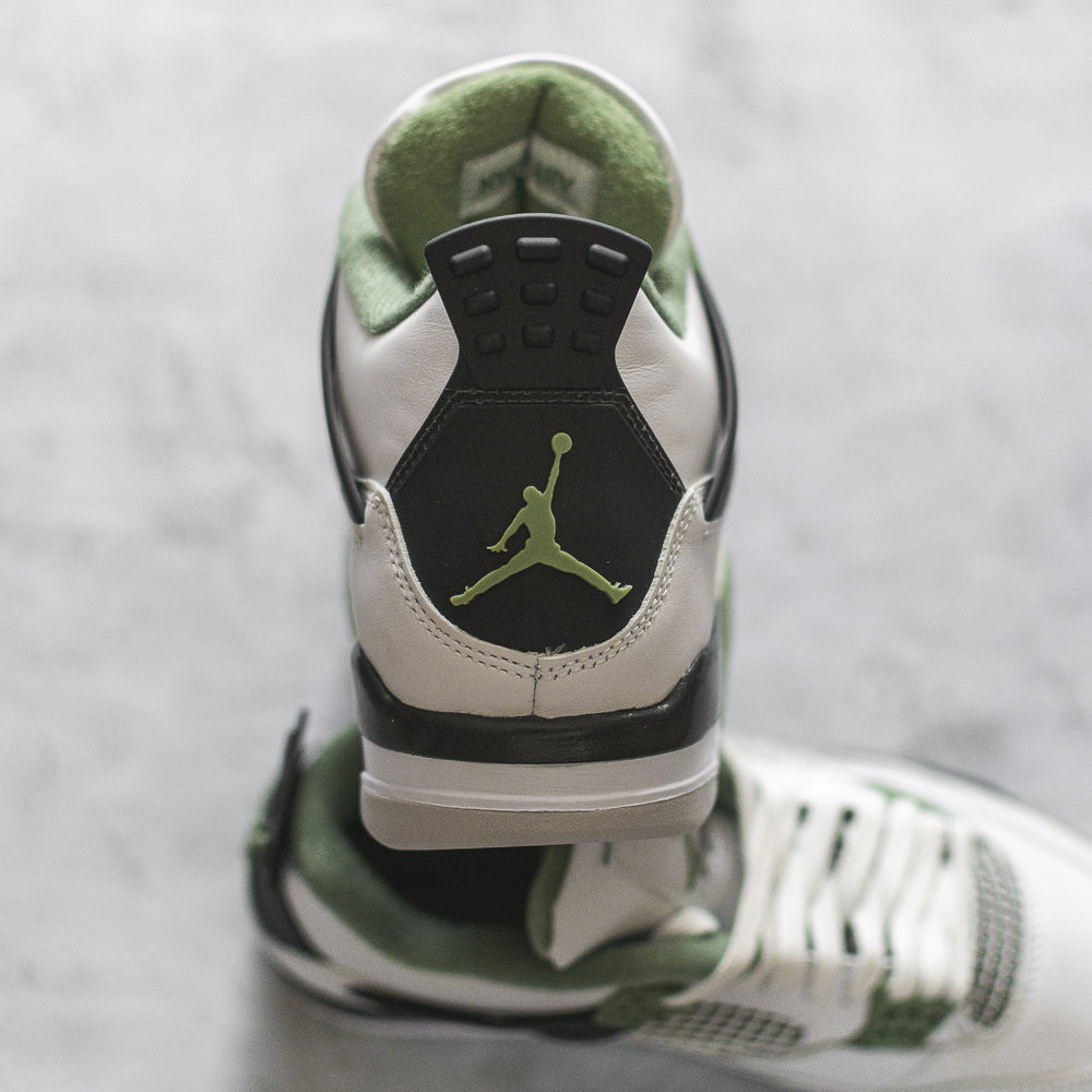 Jordan 4 chlorophyll on sale