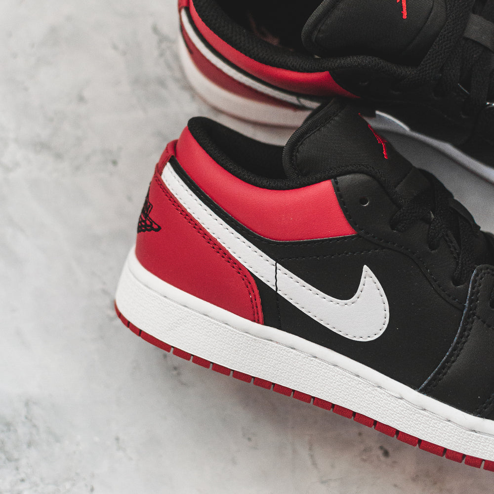 Jordan 1 Low Alternate Bred Toe GS Swest Kicks