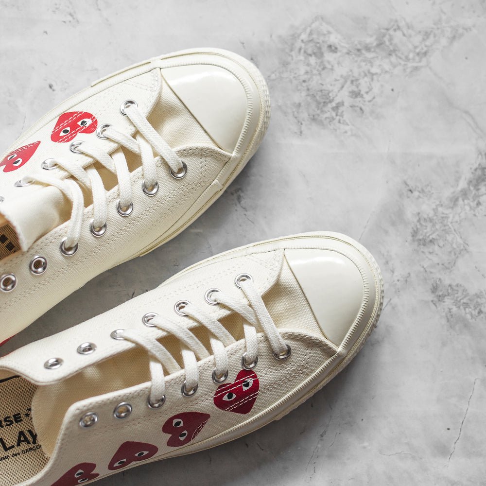 Converse Chuck Taylor All Star 70 Ox Comme des Garcons Play Multi Heart White