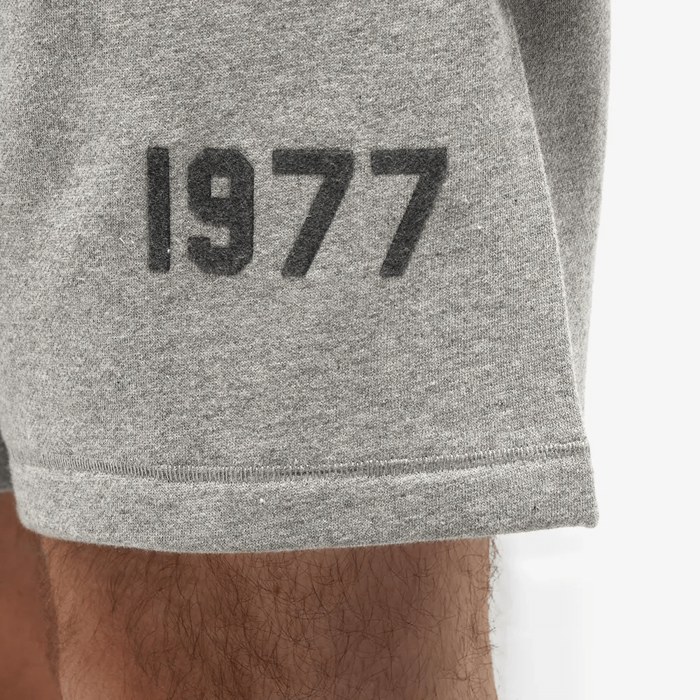 Fear of God ESSENTIALS 1977 Sweat Shorts Dark Oatmeal - Swest Kicks