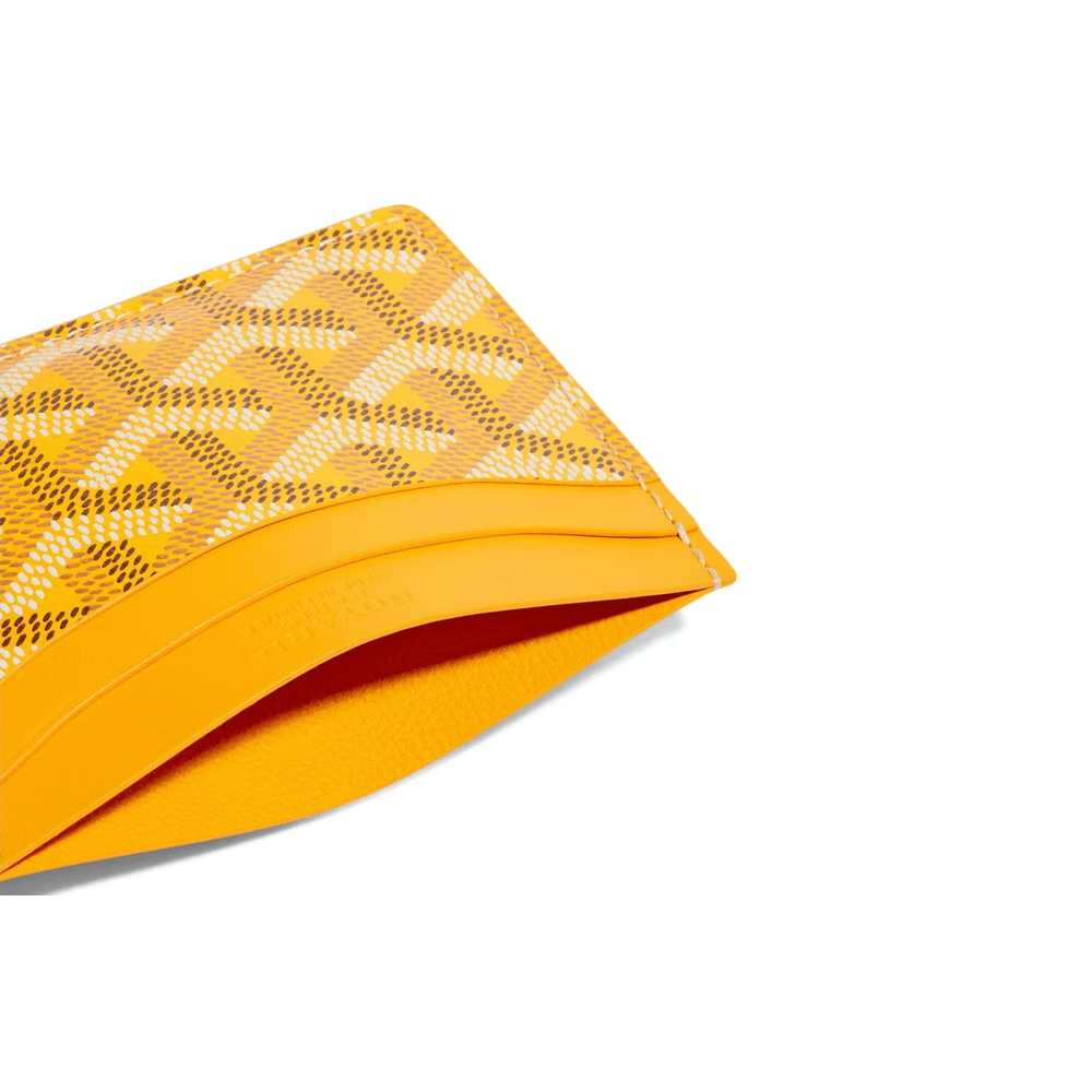 Goyard Saint Sulpice Card Holder Yellow - Swest Kicks