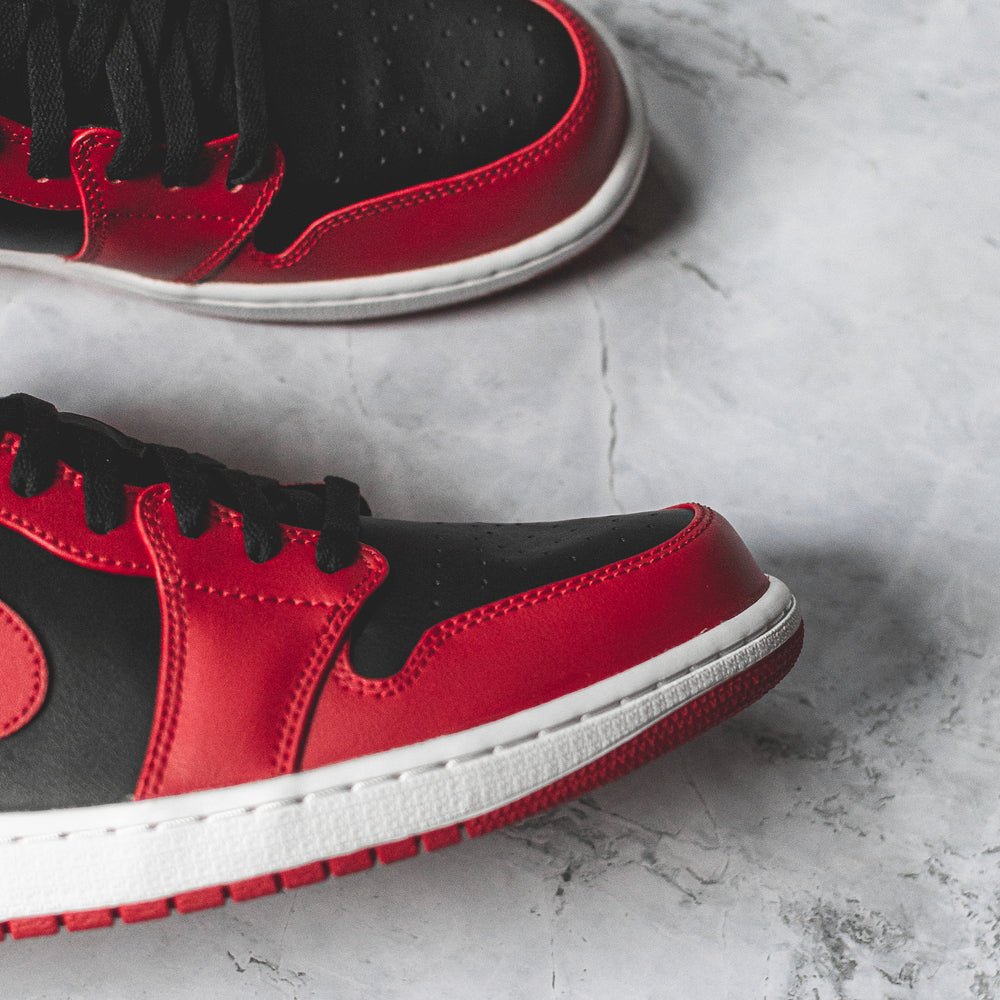 jordan 1 red low tops