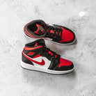 Jordan 1 Mid Bred Toe (GS) - Swest Kicks