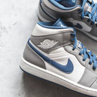 Jordan 1 Mid True Blue - Swest Kicks