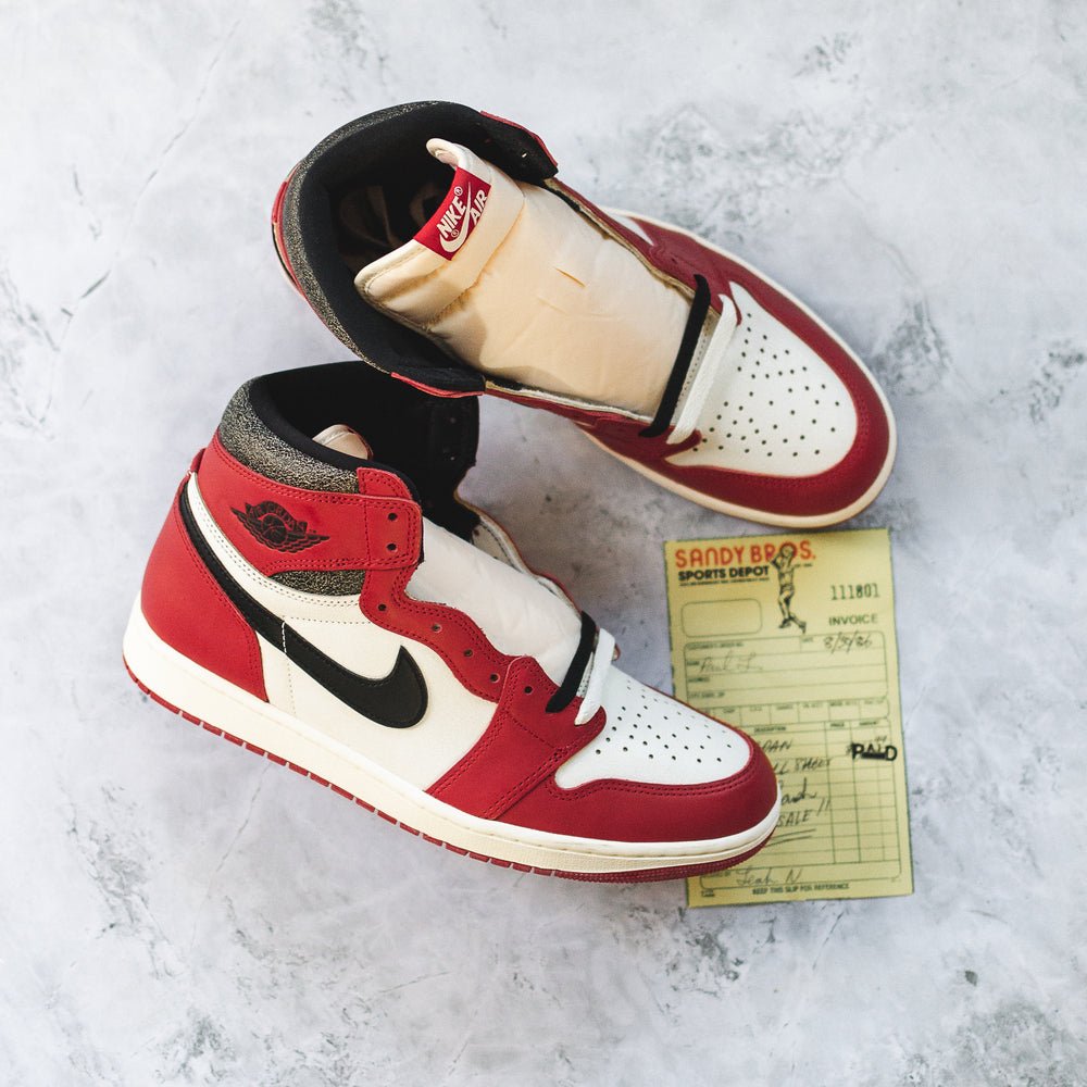 Jordan 1 Retro High OG Chicago Lost and Found - Swest Kicks